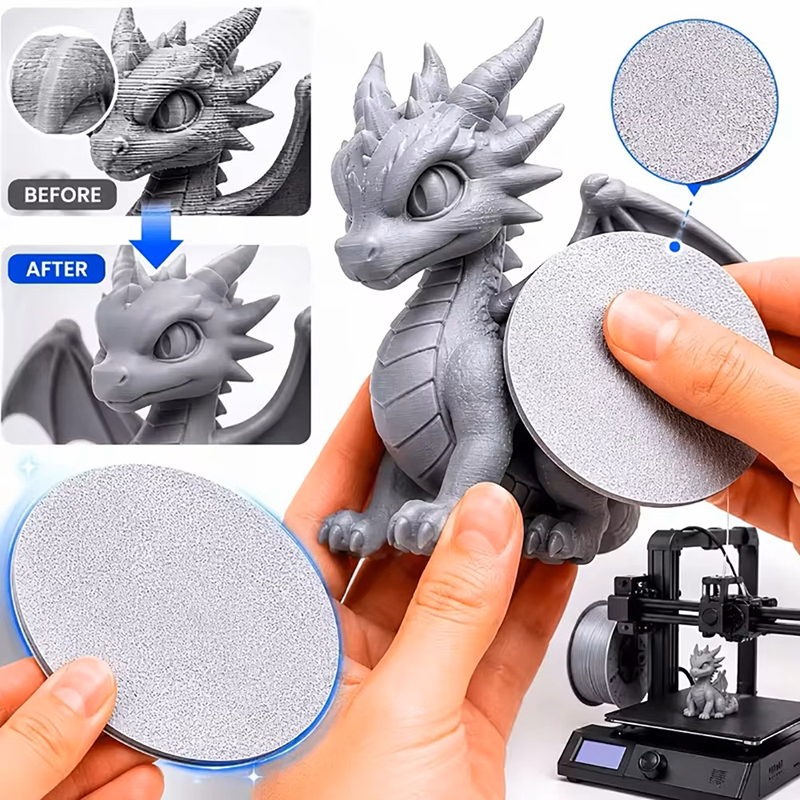 3D Printing Model Free - 3D Printing Resin Polishing Disc PLA