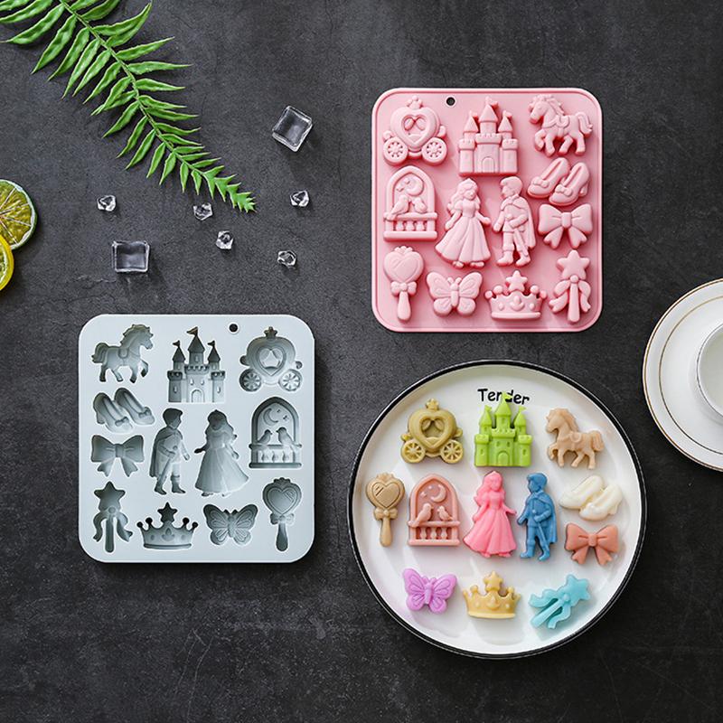 12 Cavity Prince, Princess Sil - 3D Printing Model Free review and price