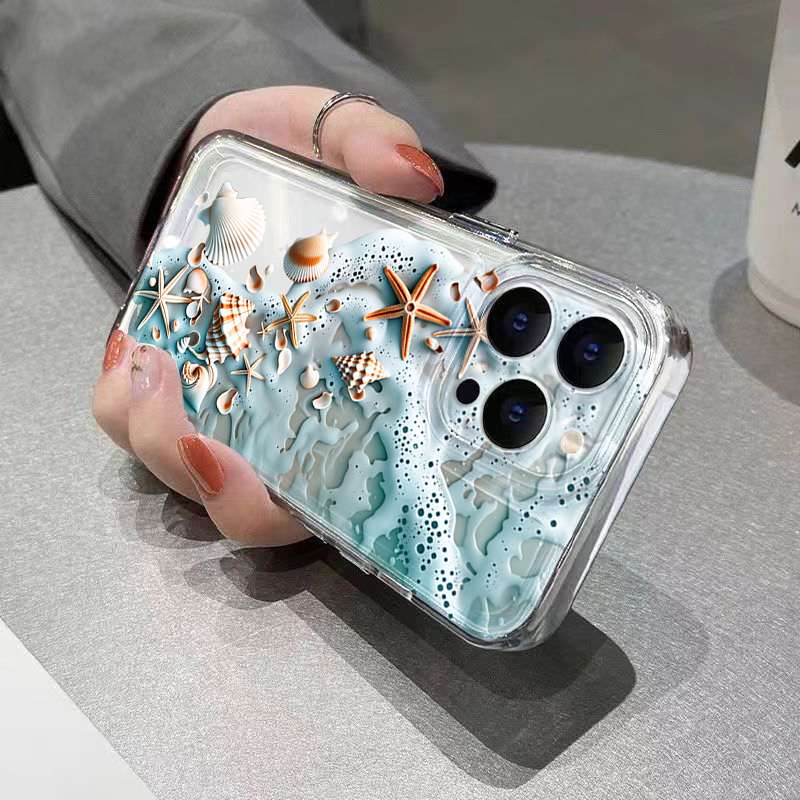 3D Beach Starfish Shell Phone  - 3D Printing Housing review and price