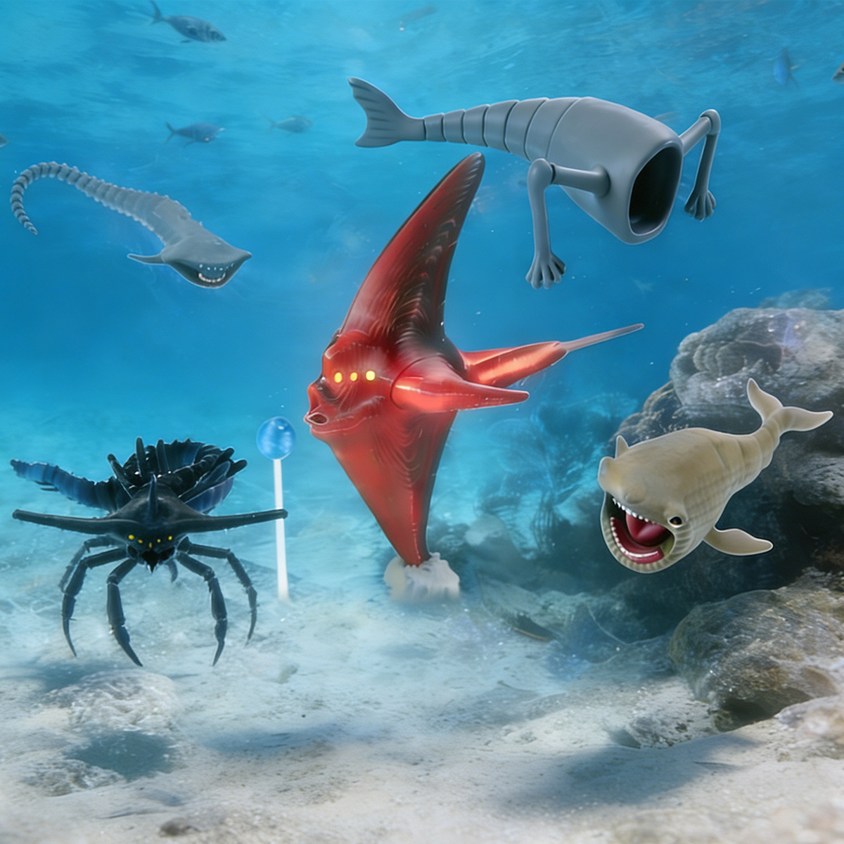 Sea Eater Blup Statue 3D Print - 3D Printing Diagram review and price