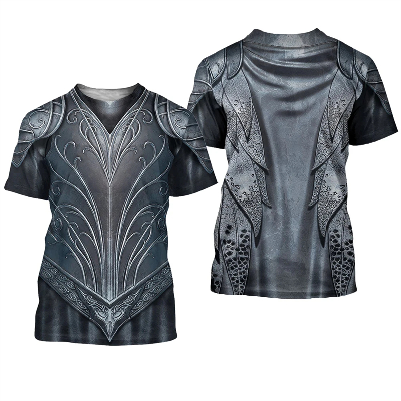 Knights Templar Graphic T-shir - 3D Printing Knight Armor review and price