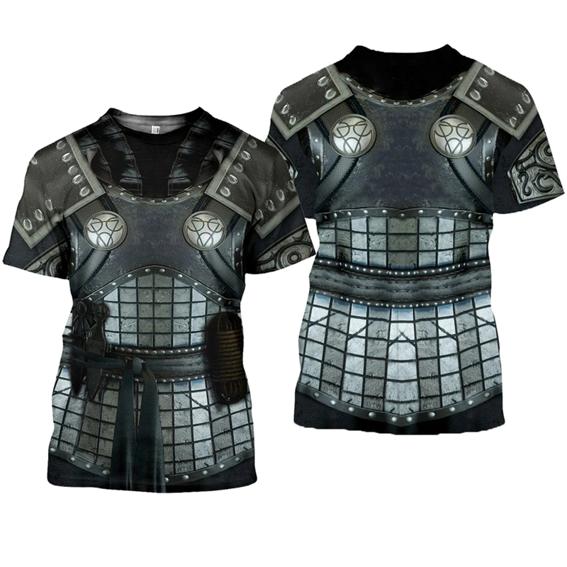 Knights Templar Graphic T-shir - 3D Printing Knight Armor review and price