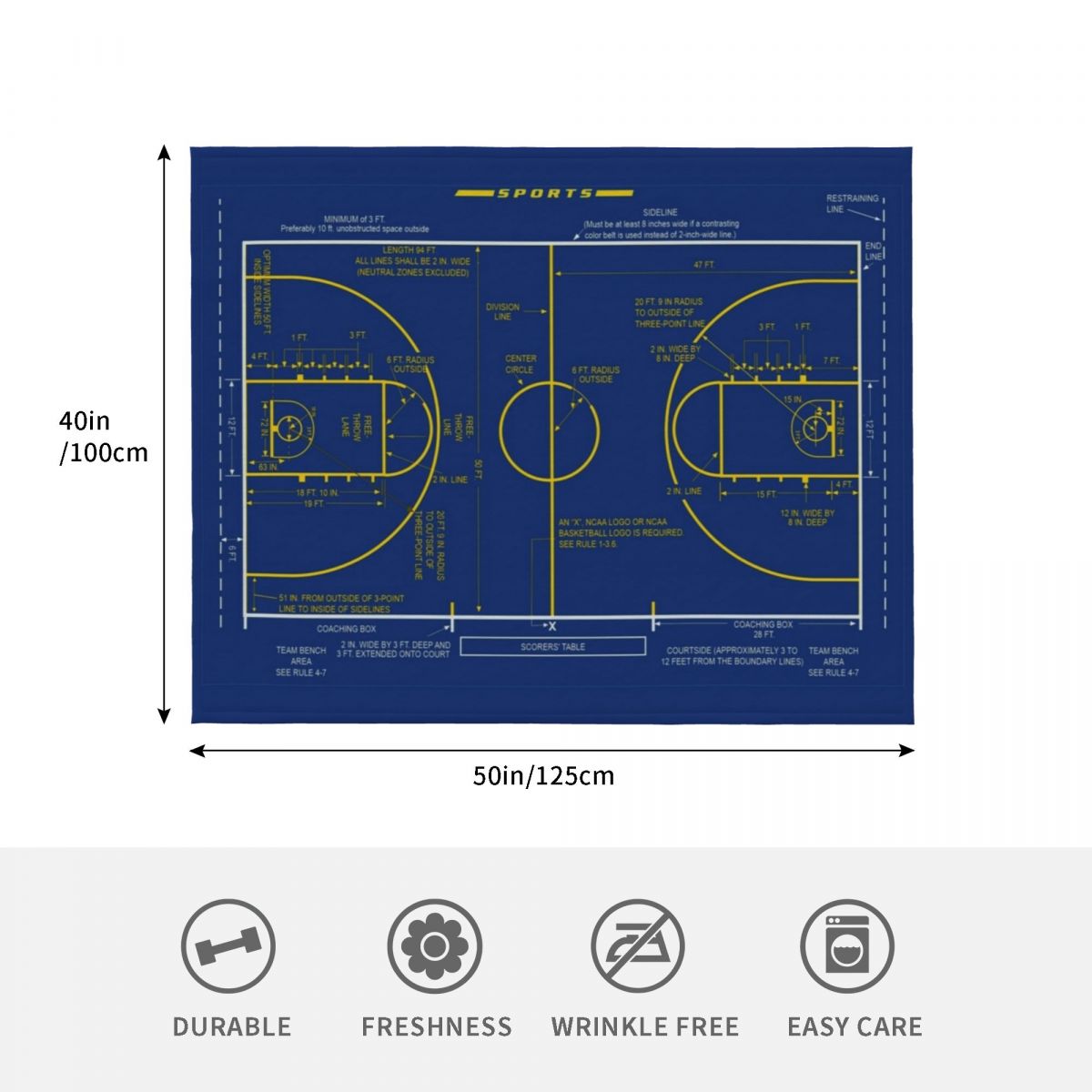 College Basketball Court Diagr - 3D Printing Diagram review and price