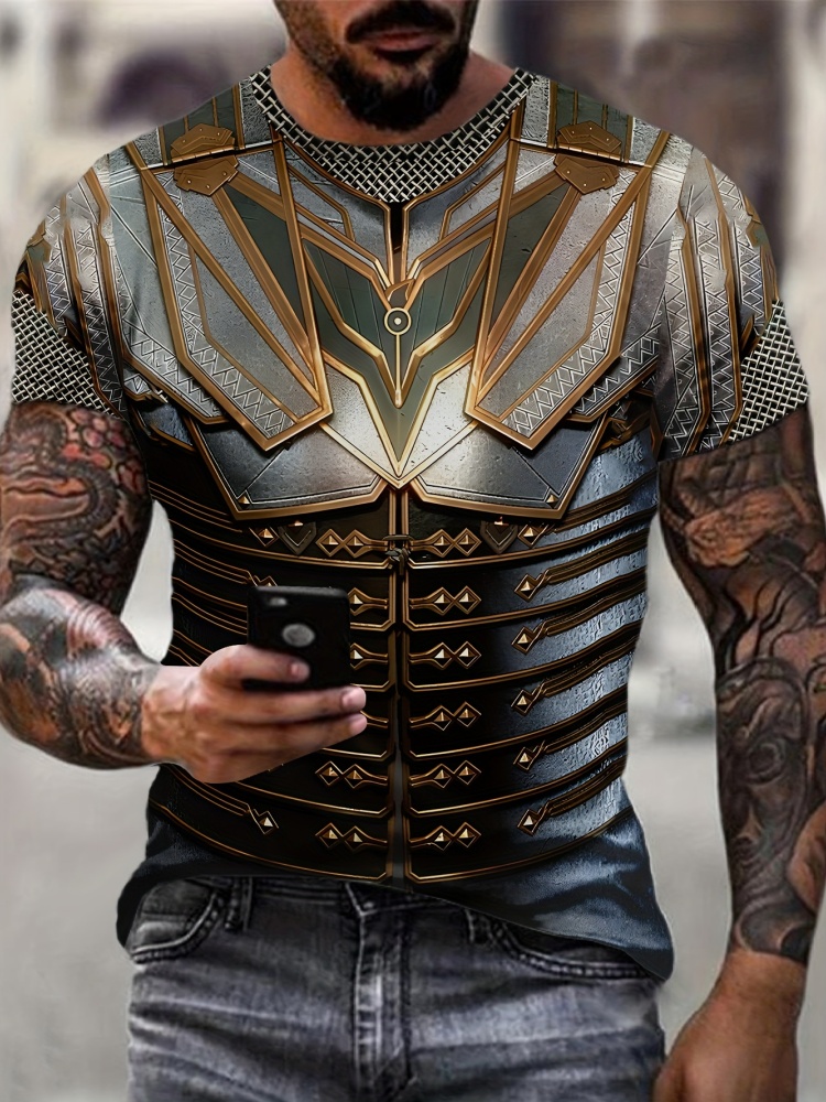 Men's 3D Printed Street Knight - 3D Printing Knight Armor review and price