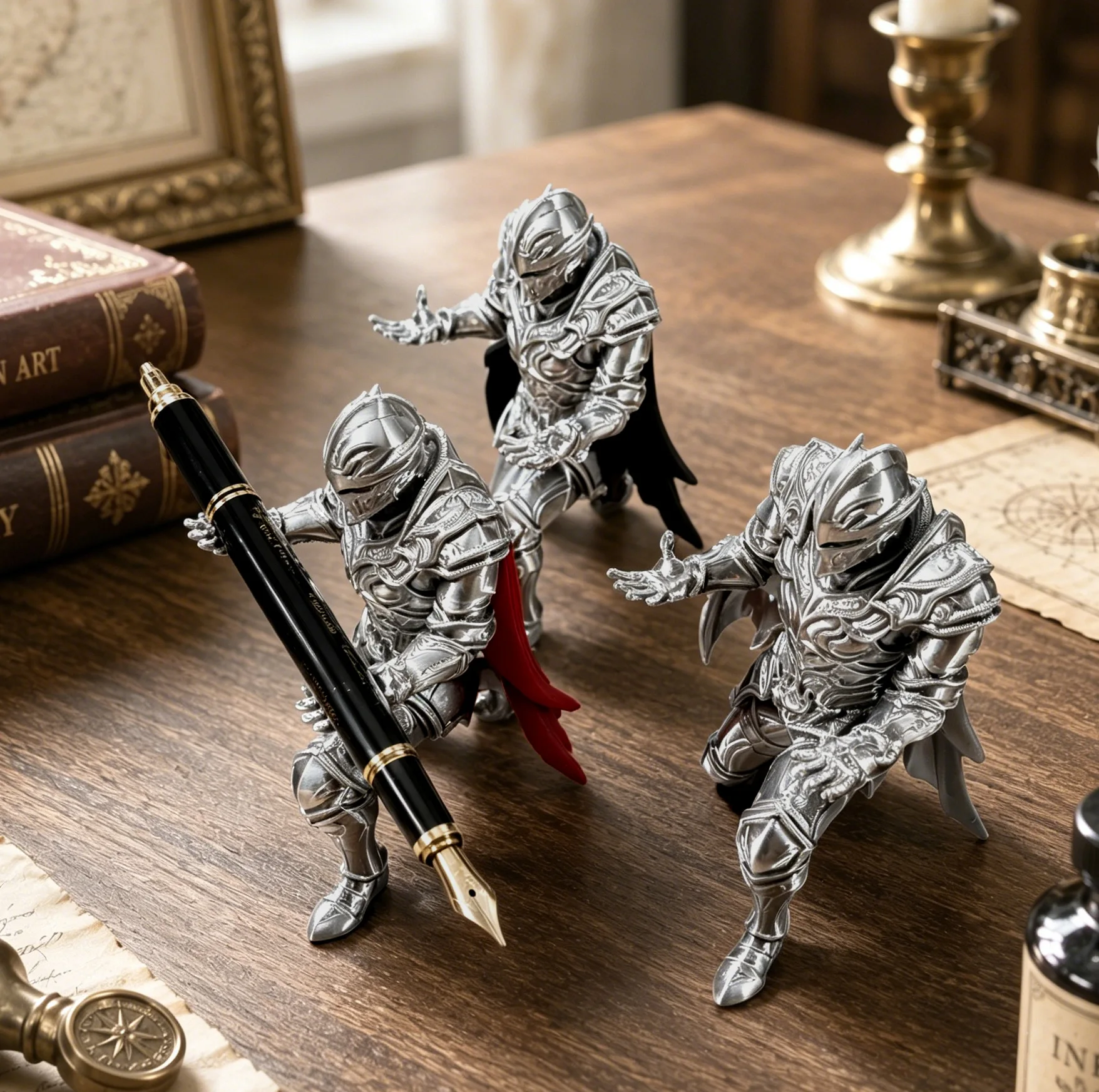 3D printed dark knight pen hol - 3D Printing Knight Armor review and price