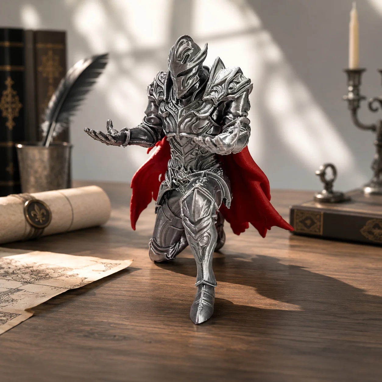 3D printed dark knight pen hol - 3D Printing Knight Armor review and price