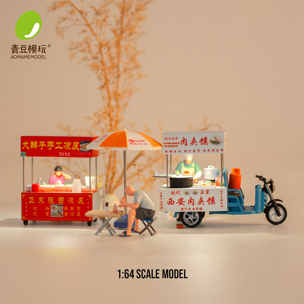 1/64 Night market s Model Kit- - 3D Printing Model Free review and price