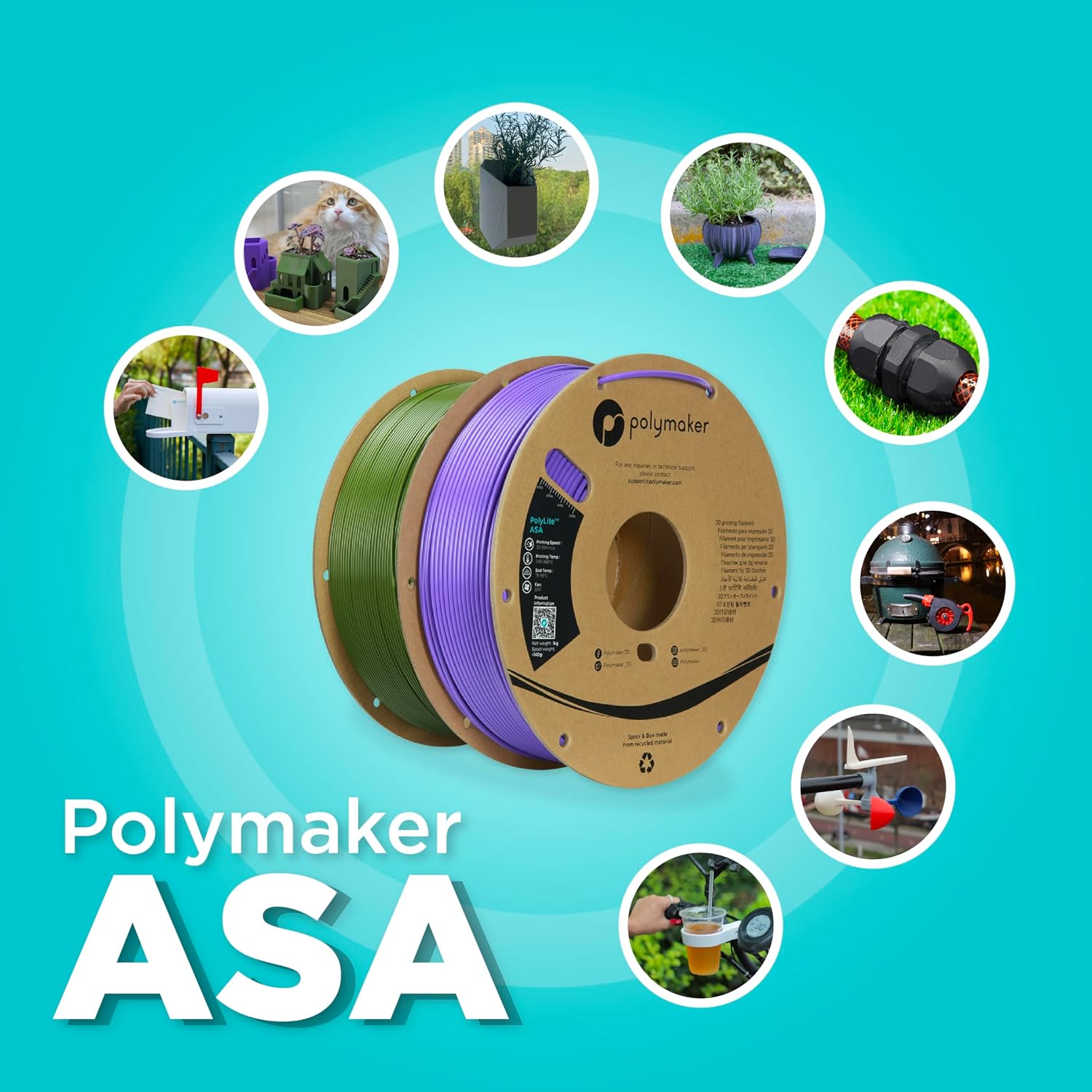 ^For ASA Filament 1.75mm 5KG W - Asa Filament Outdoor review and price