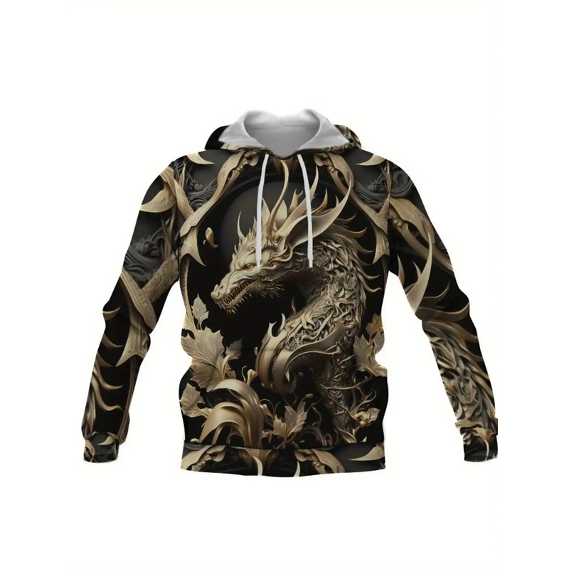Men'S Luxury Golden Dragon 3D  - 3D Printing Dragon review and price