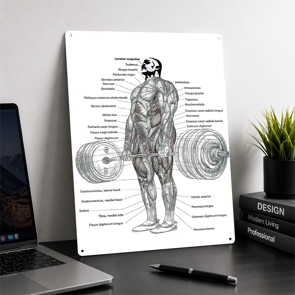 Deadlift Muscle Anatomy Diagra - 3D Printing Diagram review and price