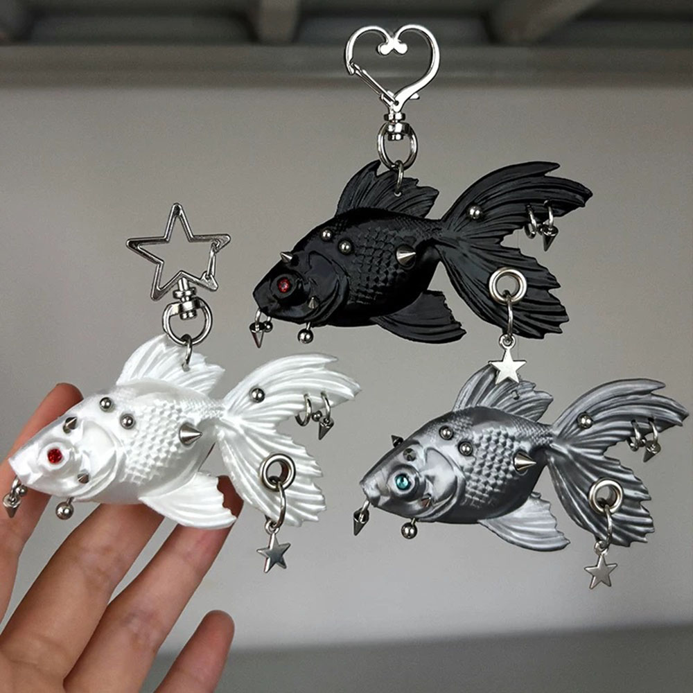 New Gothic Punk Goldfish 3D Pr - 3D Printing Rock review and price